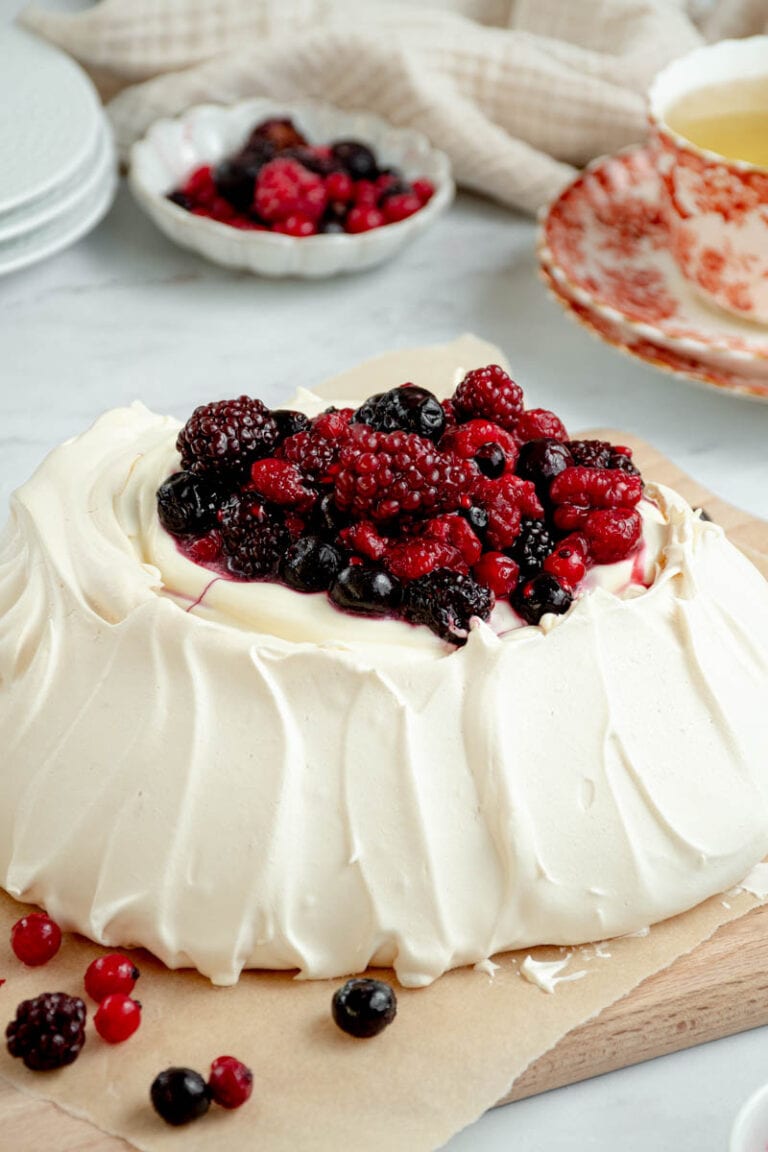 Pavlova Aux Fruits Rouges Marie Food Tips