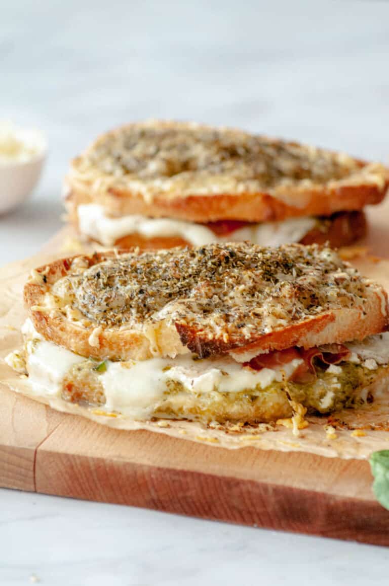 Croque monsieur italien (au four sans béchamel) - Marie Food Tips