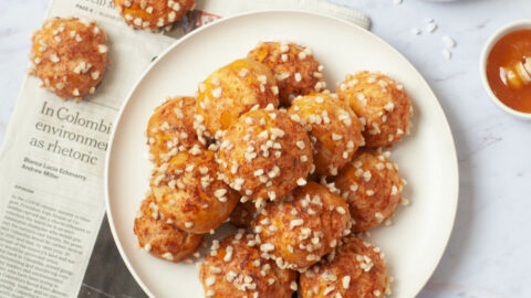 Classic Chouquettes (French sugar puffs) - Marie Food Tips