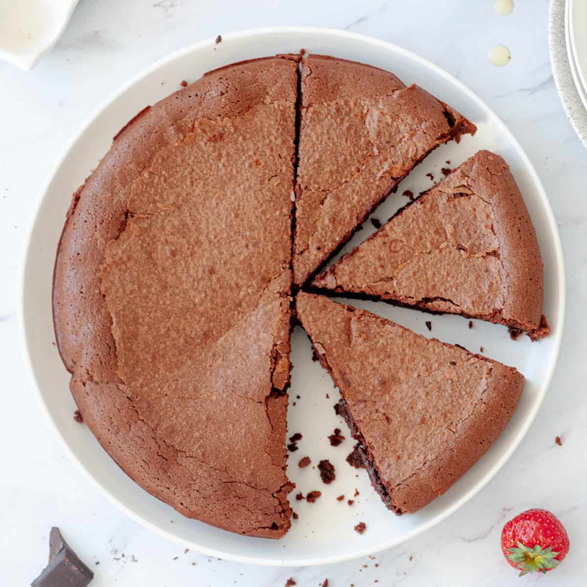 Easy fudge chocolate cake