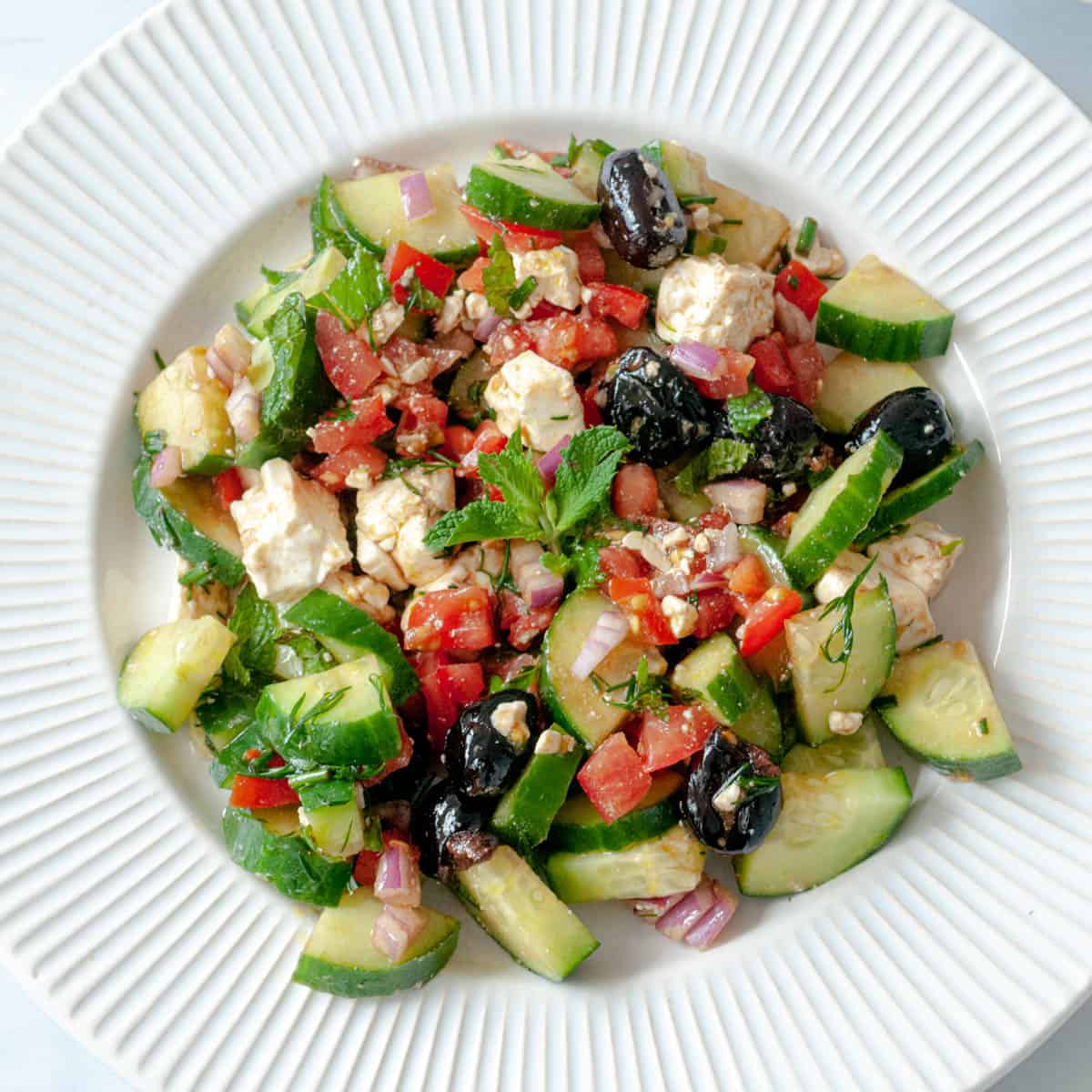L'authentique salade grecque