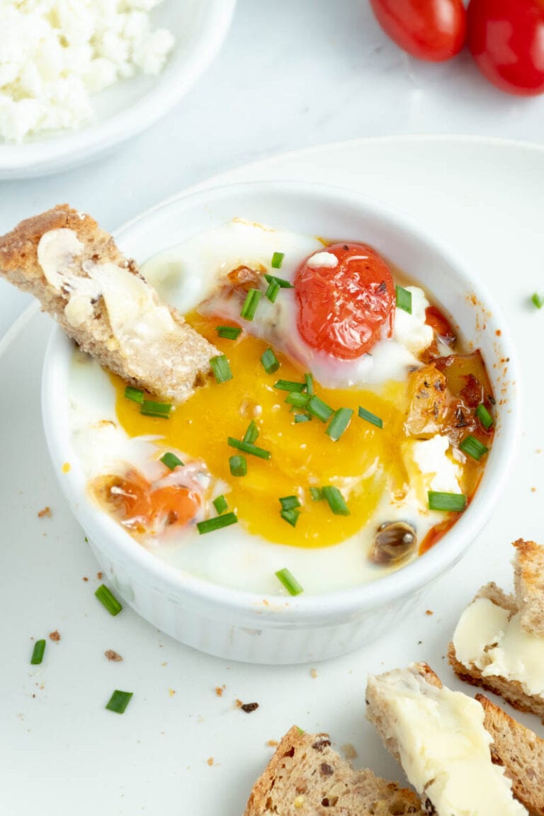 Oeufs cocotte au four (façon Shakshuka) Marie Food Tips