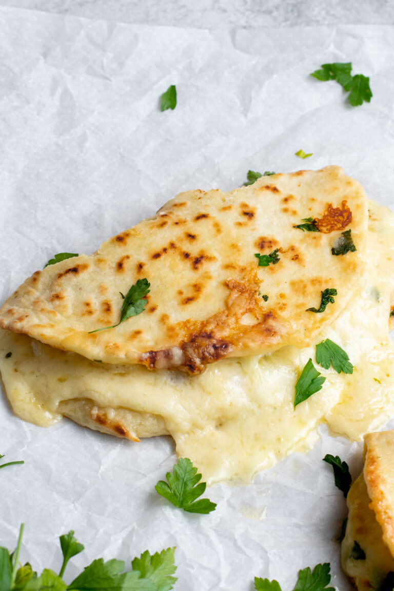 Garlic Naan Grilled Cheese sandwiches Marie Food Tips